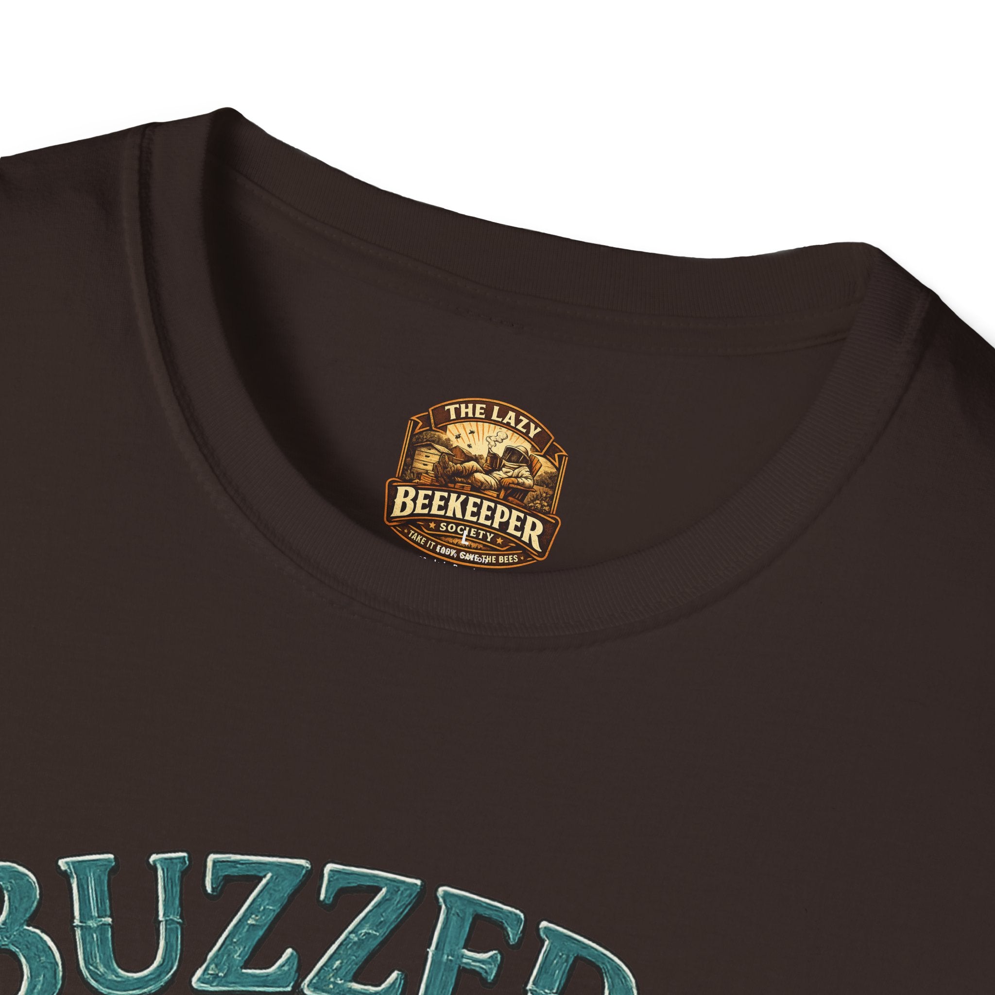 Buzzed & Unbothered Bee T-Shirt — Retro Relaxed Graphic Tee