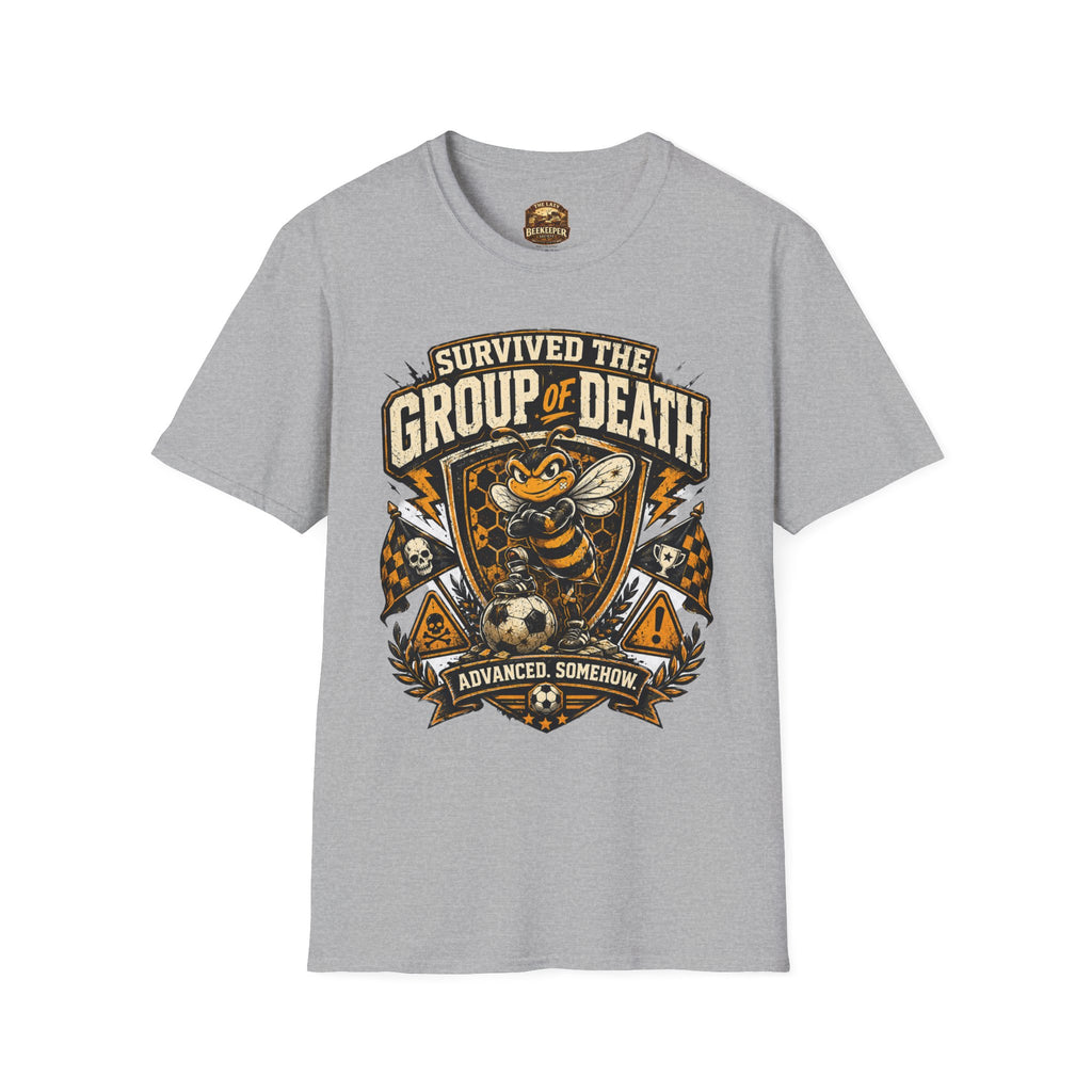 Group of Death Survivor T-Shirt — 'Survived the Group of Death' Soccer Tournament Shirt