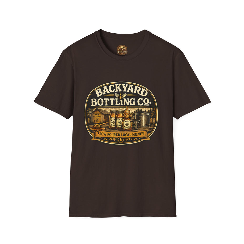 Backyard Bottling Co. T-Shirt – Vintage Homebrew Logo Shirt