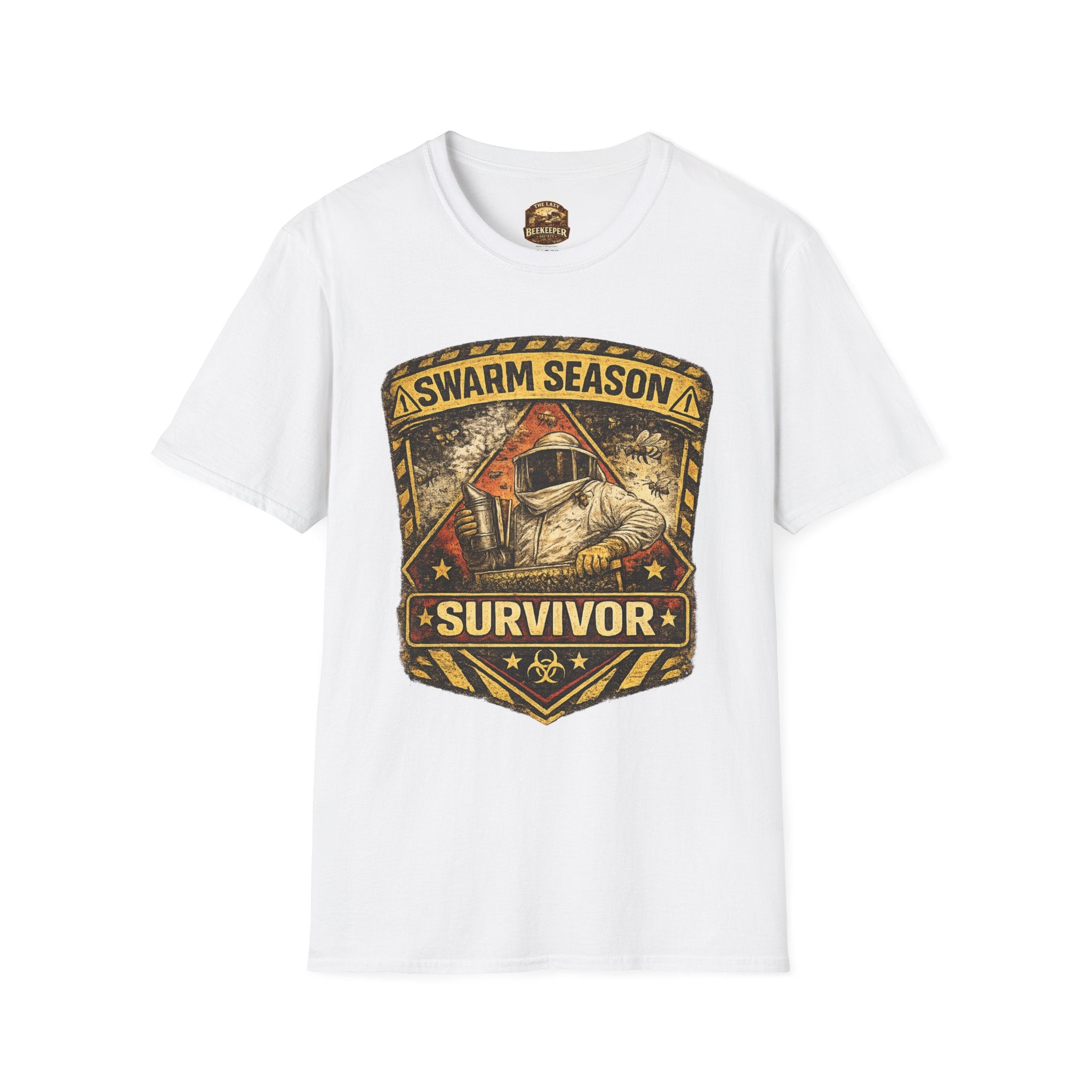 Schwarm-Saison-Überlebender T-Shirt – Vintage Schädlingsbekämpfung Imker T-Shirt