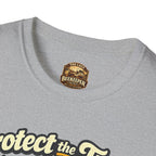 Protect the Tiny Bee T-Shirt — Ernte Retten Blumen-Grafik-T-Shirt