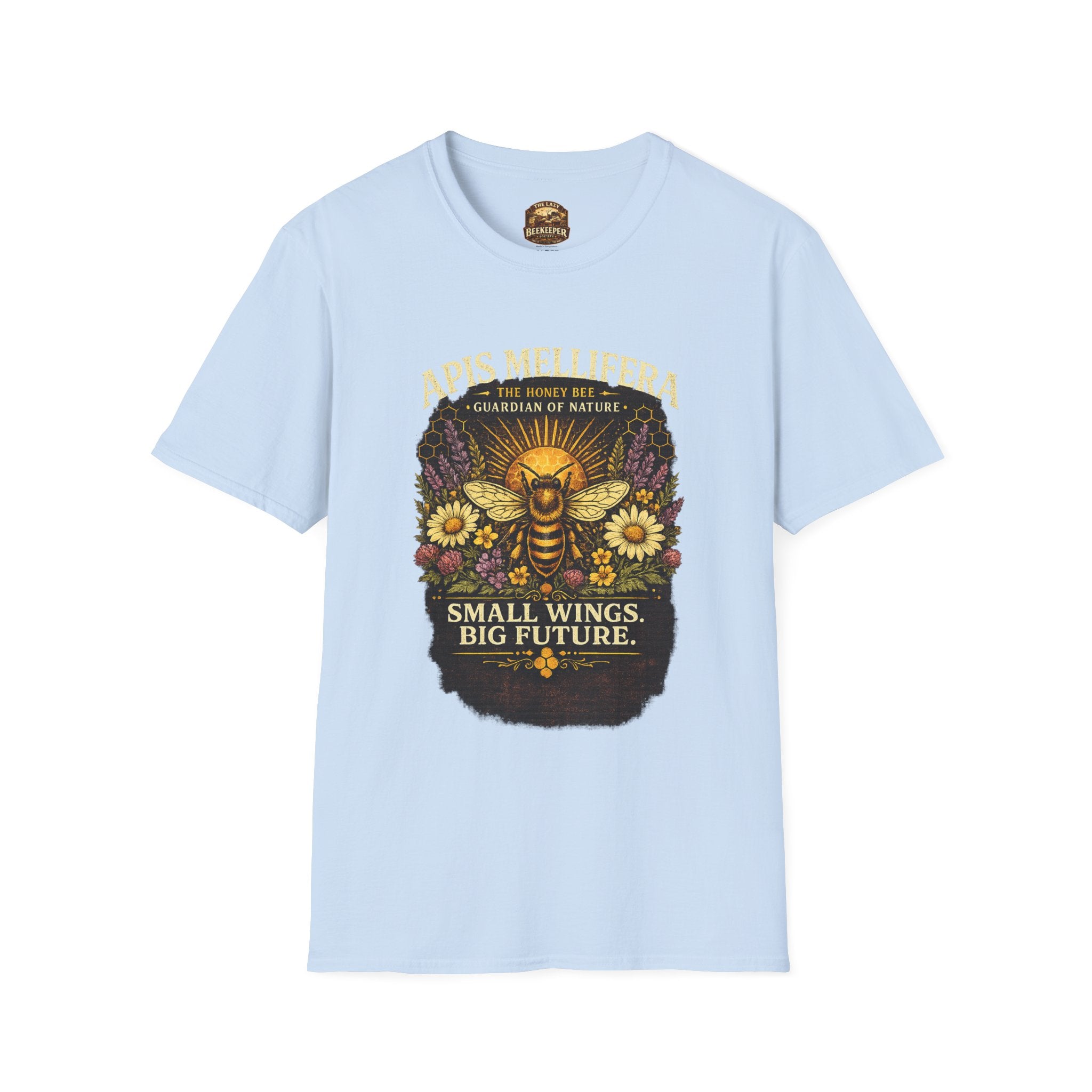 Bee Guardian T‑Shirt — "Apis Mellifera: Small Wings, Big Future" Eco Nature Tee
