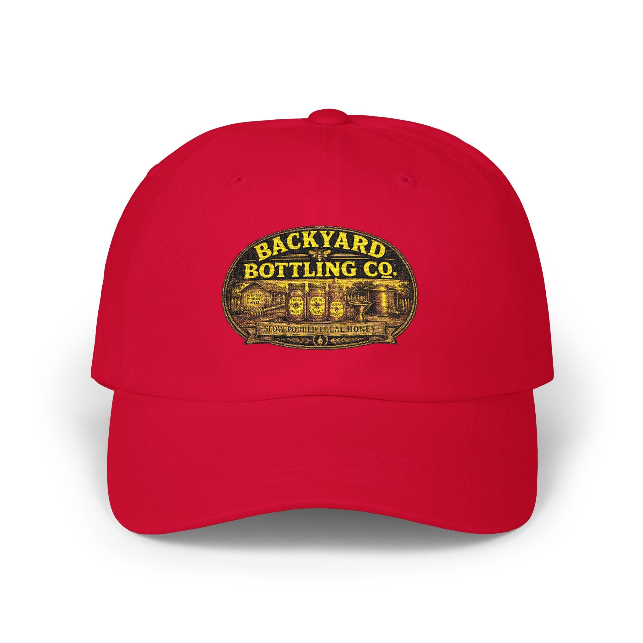 Backyard Bottling Co. Vintage Patch Dad Cap