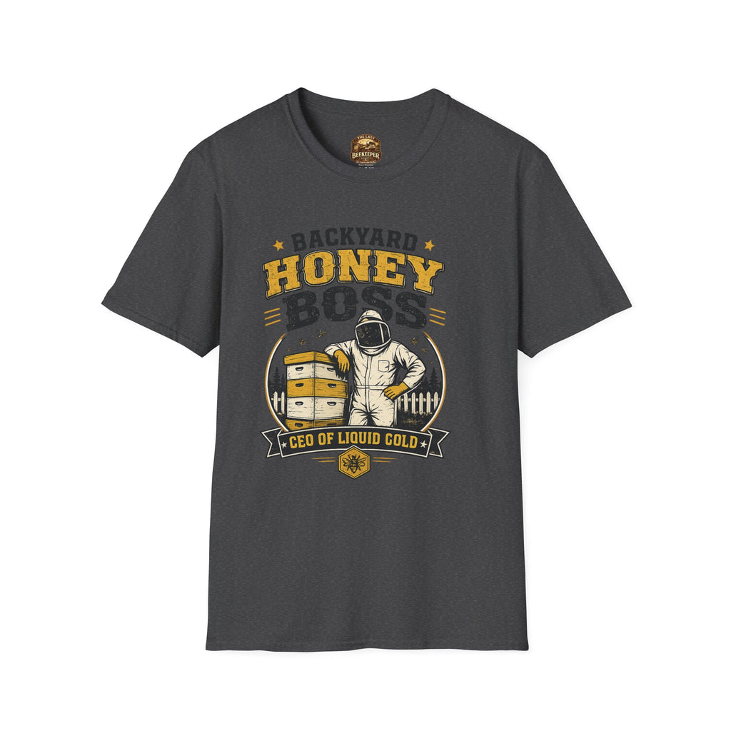 Backyard Honey Boss T-Shirt — Beekeeper Apiary Shirt