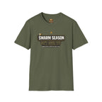 T-Shirt — “Swarm Season Isn’t Over Yet” Bee Graphic Tee