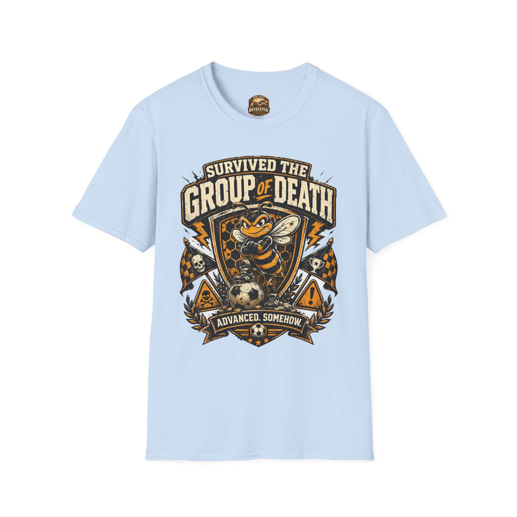 Group of Death Survivor T-Shirt — 'Survived the Group of Death' Soccer Tournament Shirt