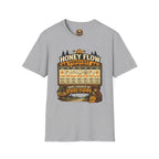 Honigernte-Vorhersage T-Shirt – Imker-Wettergrafik im Vintage-Stil