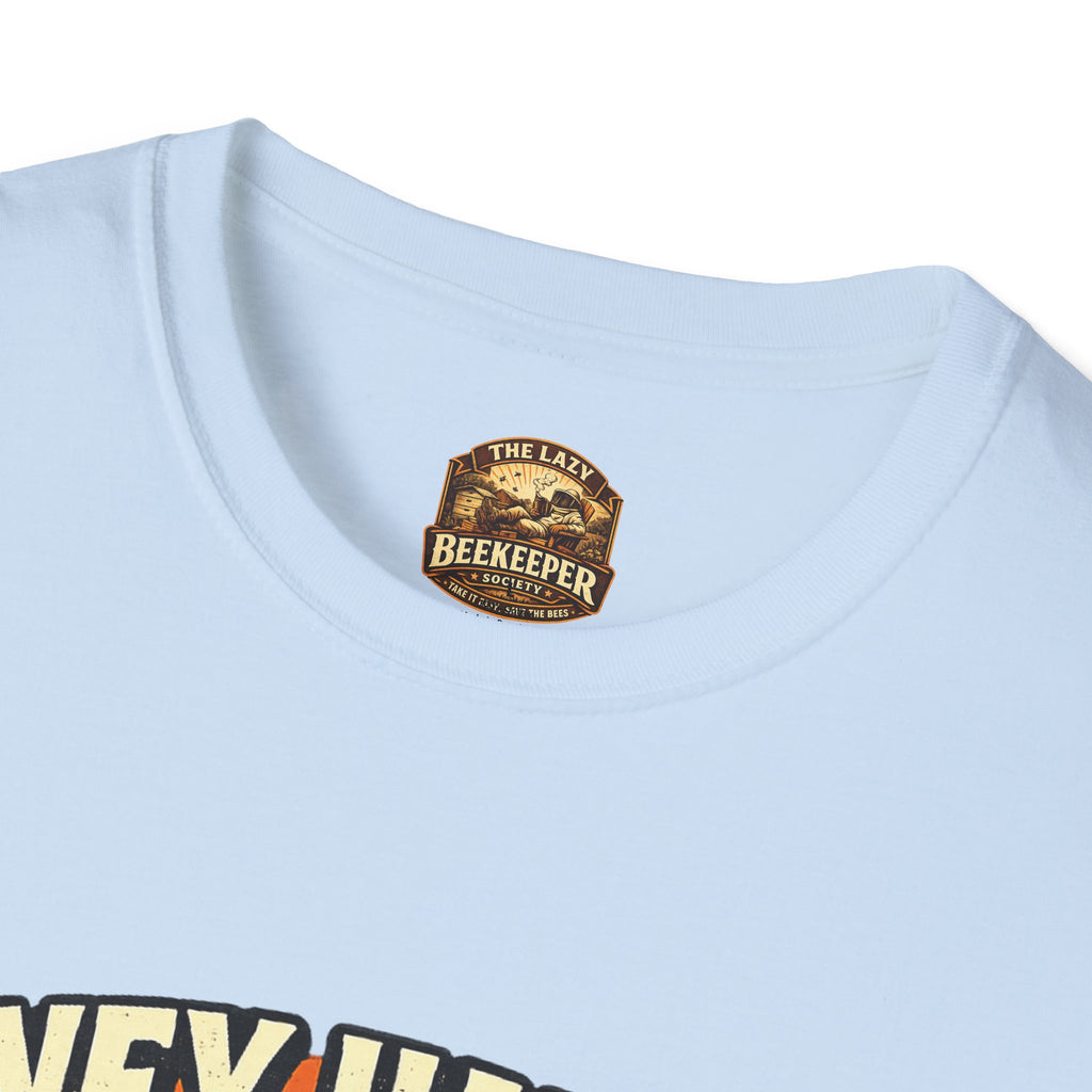 Honey Harvest Backyard Honey T‑Shirt — Beekeeper Vintage Logo Tee