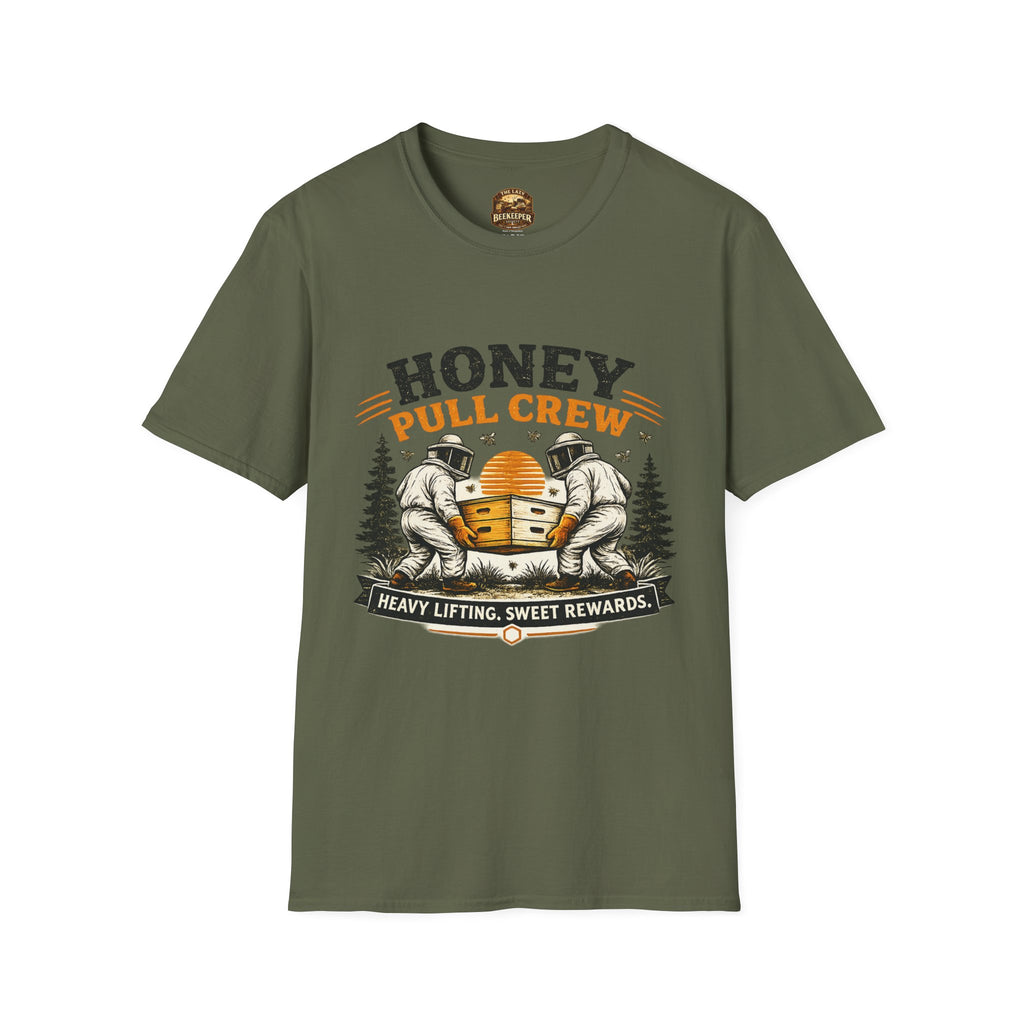 Honey Pull Crew T-Shirt – Imker-Crew-T-Shirt („Honey Pull Crew“)