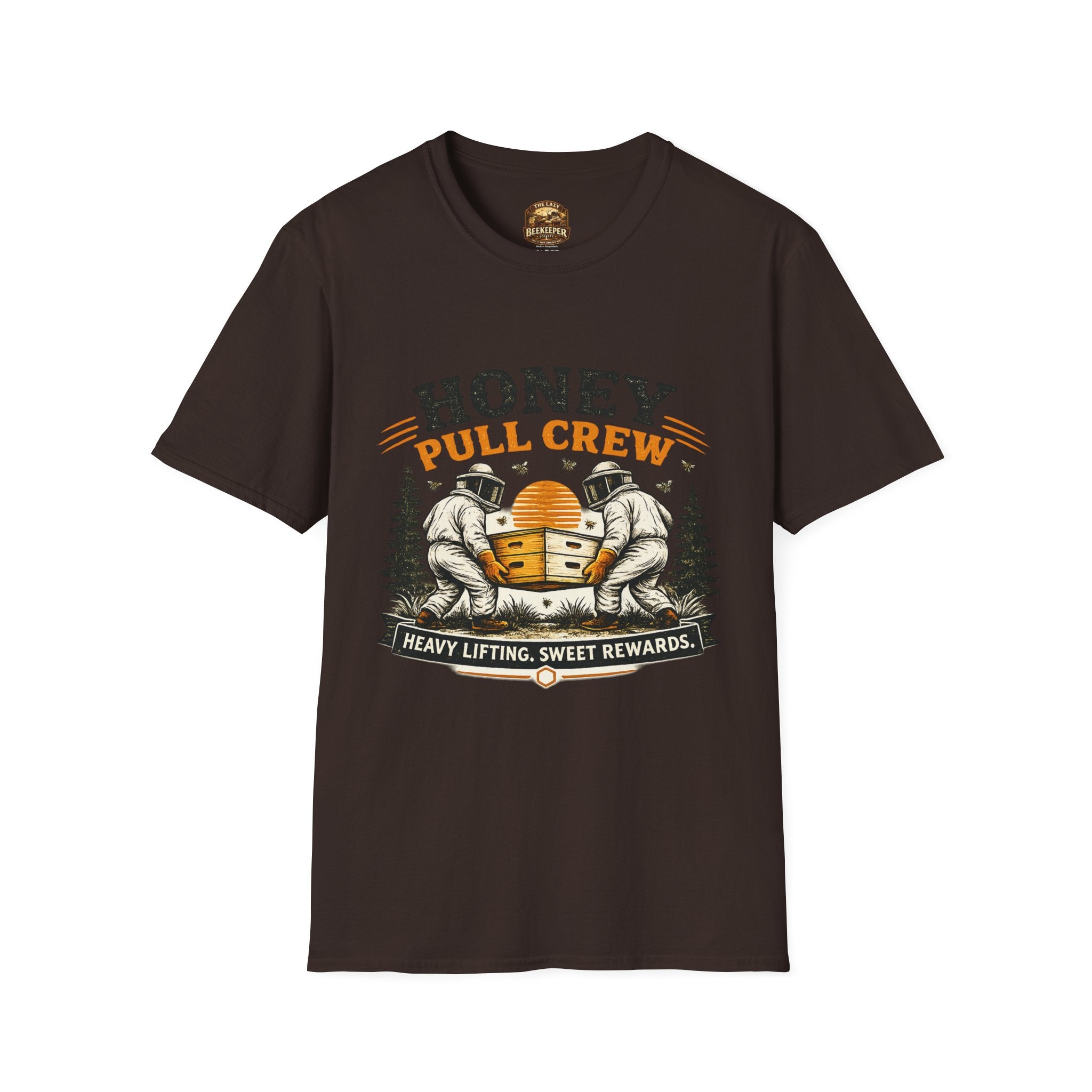Honey Pull Crew T-Shirt – Imker-Crew-T-Shirt („Honey Pull Crew“)