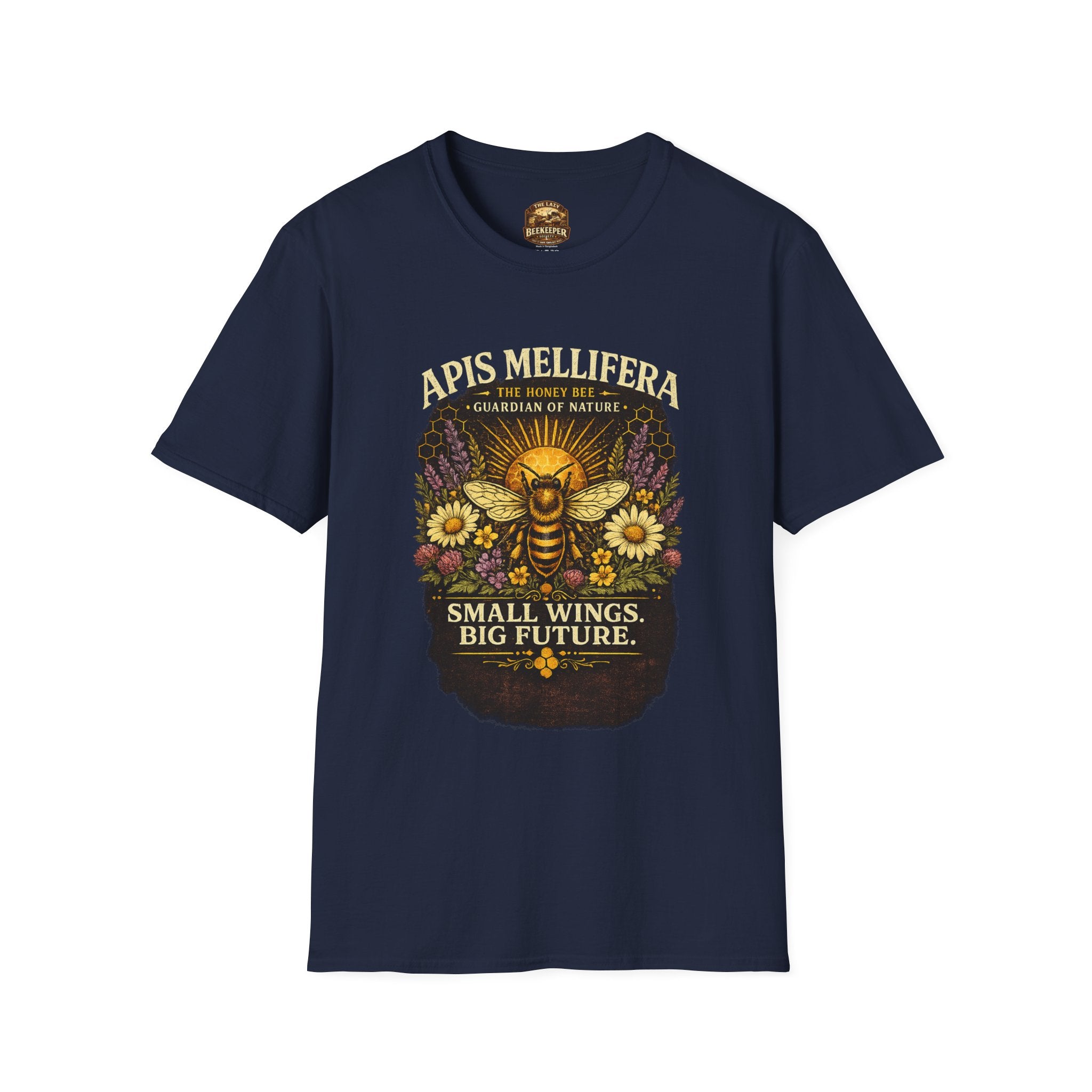 Bee Guardian T‑Shirt — "Apis Mellifera: Small Wings, Big Future" Eco Nature Tee