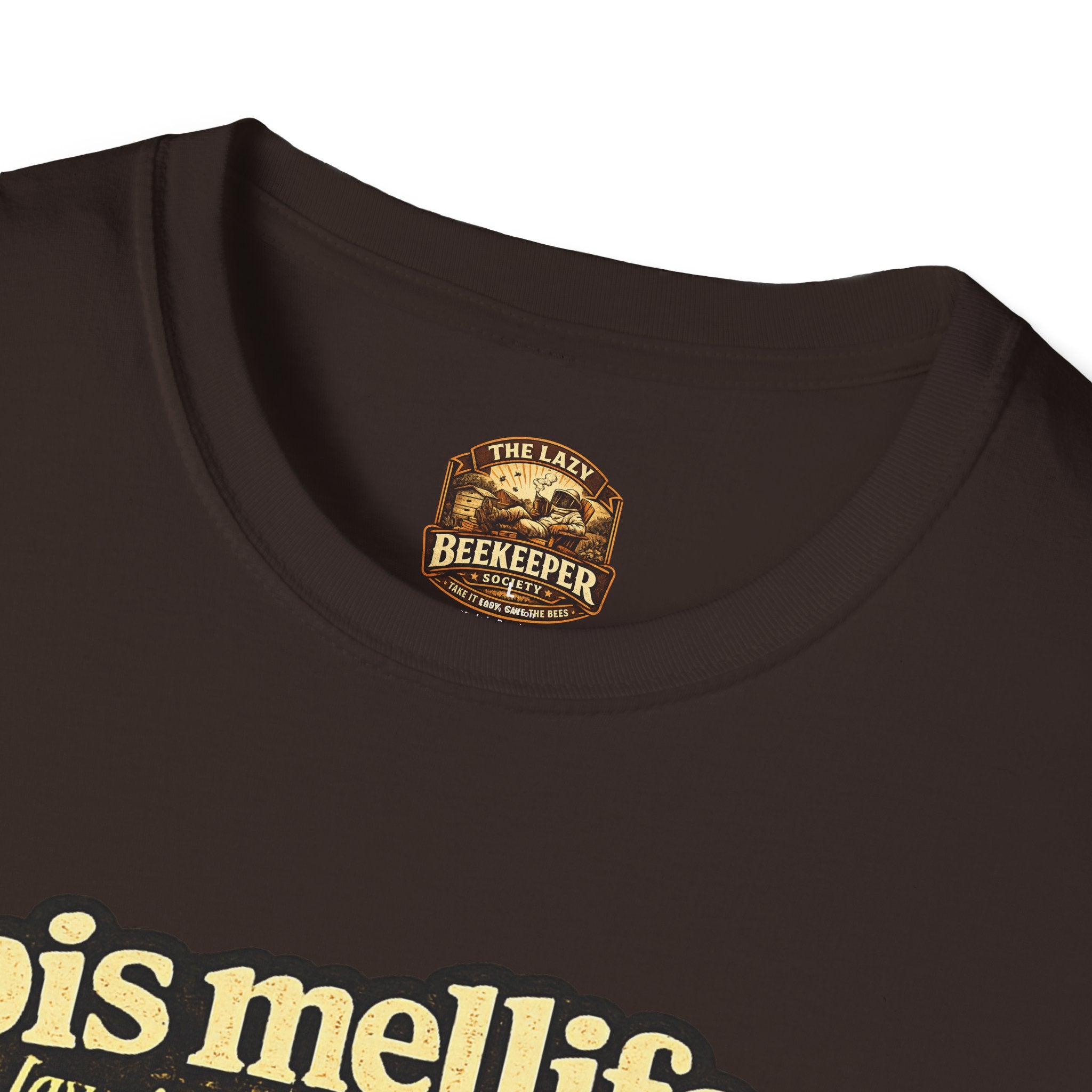 Apis Mellifera Bee Definition T-Shirt — Honey Bee Illustration & Conservation Quote