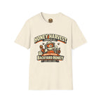Honey Harvest Backyard Honey T‑Shirt — Beekeeper Vintage Logo Tee