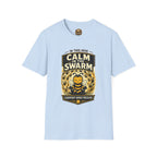 Calm in the Swarm T-Shirt — Bee Hive Calmness Graphic Tee