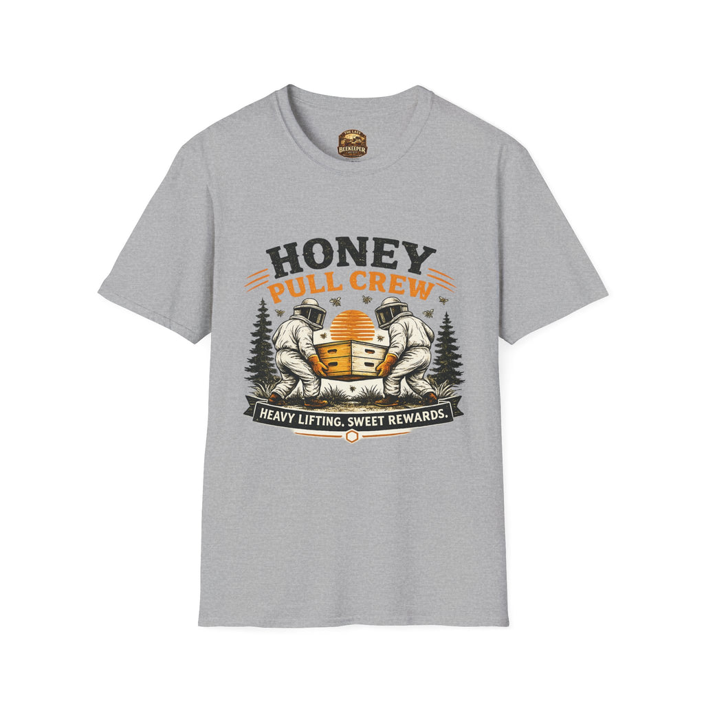 Honey Pull Crew T-Shirt – Imker-Crew-T-Shirt („Honey Pull Crew“)