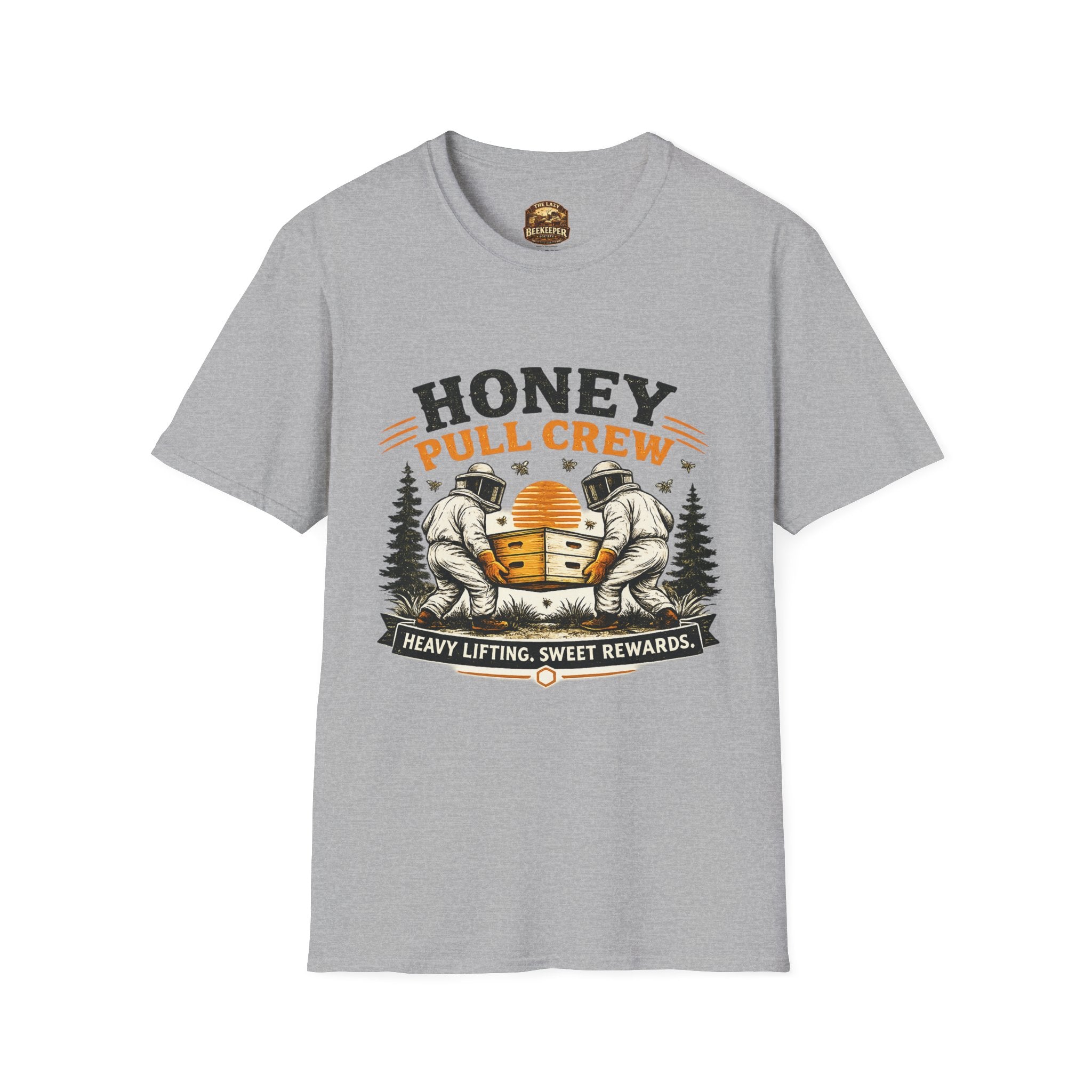 Honey Pull Crew T-Shirt – Imker-Crew-T-Shirt („Honey Pull Crew“)