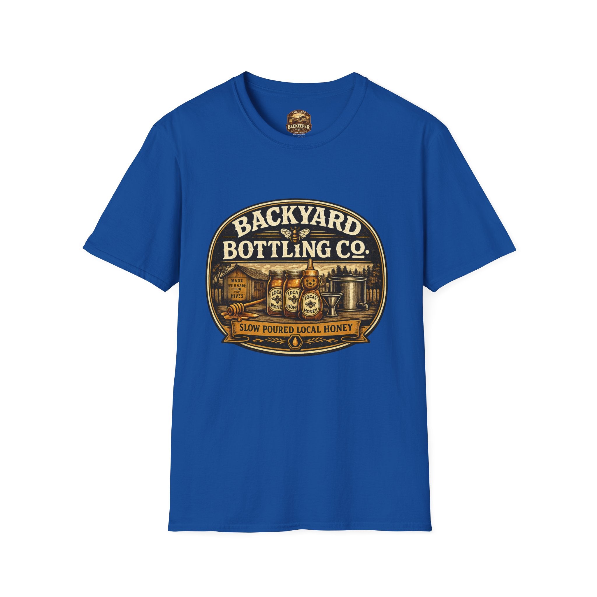 Backyard Bottling Co. T-Shirt – Vintage Homebrew Logo Shirt