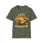 Faul, aber produktiv T-Shirt — Ich ruh' mich aus, die anderen arbeiten Retro Graphic Tee