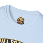 T-Shirt „Pull Frames Drink Coffee“ – Imker Kaffee & Waben Grafik-T-Shirt