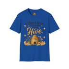 I Don't Have a Therapist I Have a Hive T-Shirt — Bee Lover Beekeeping Graphic Tee