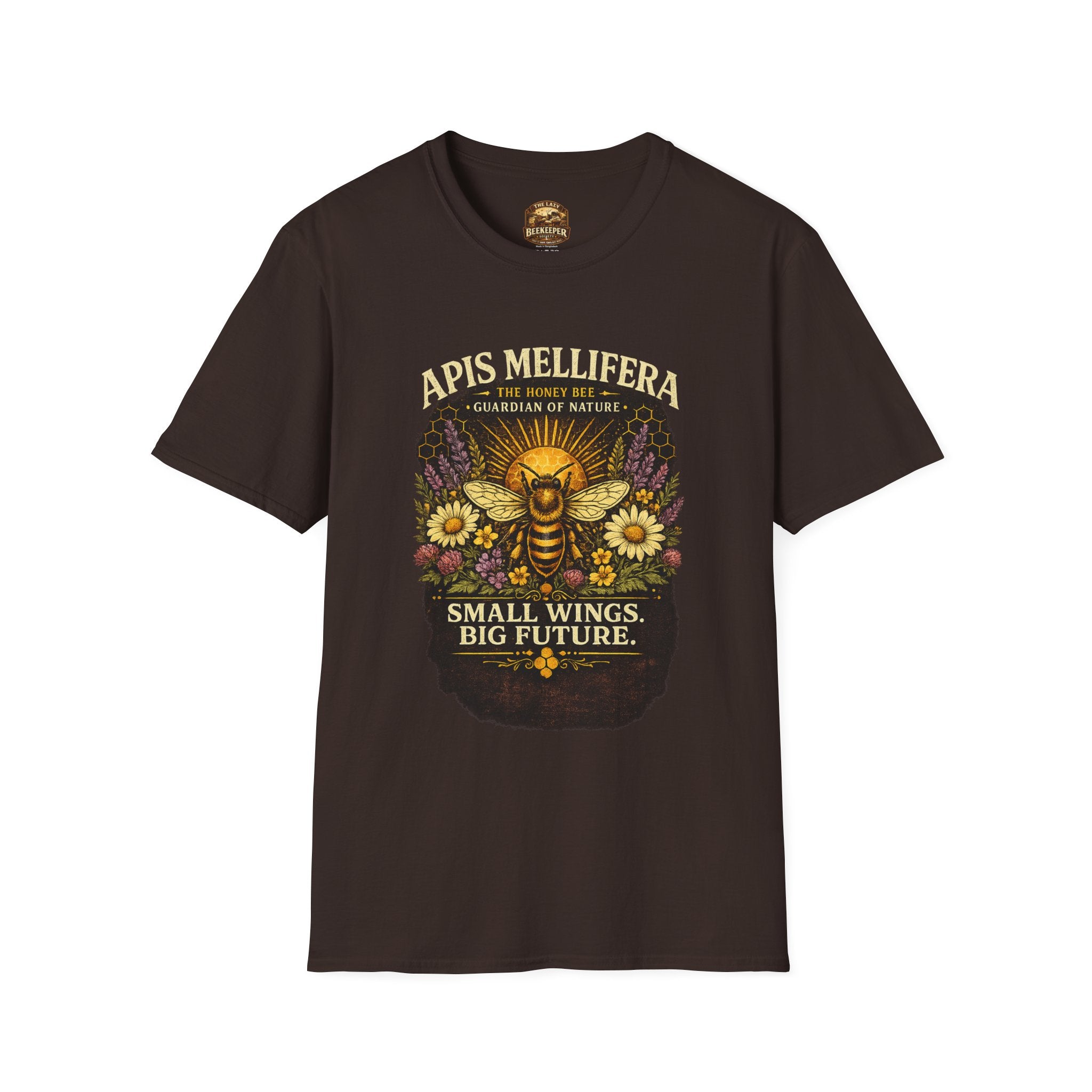 Bee Guardian T‑Shirt — "Apis Mellifera: Small Wings, Big Future" Eco Nature Tee