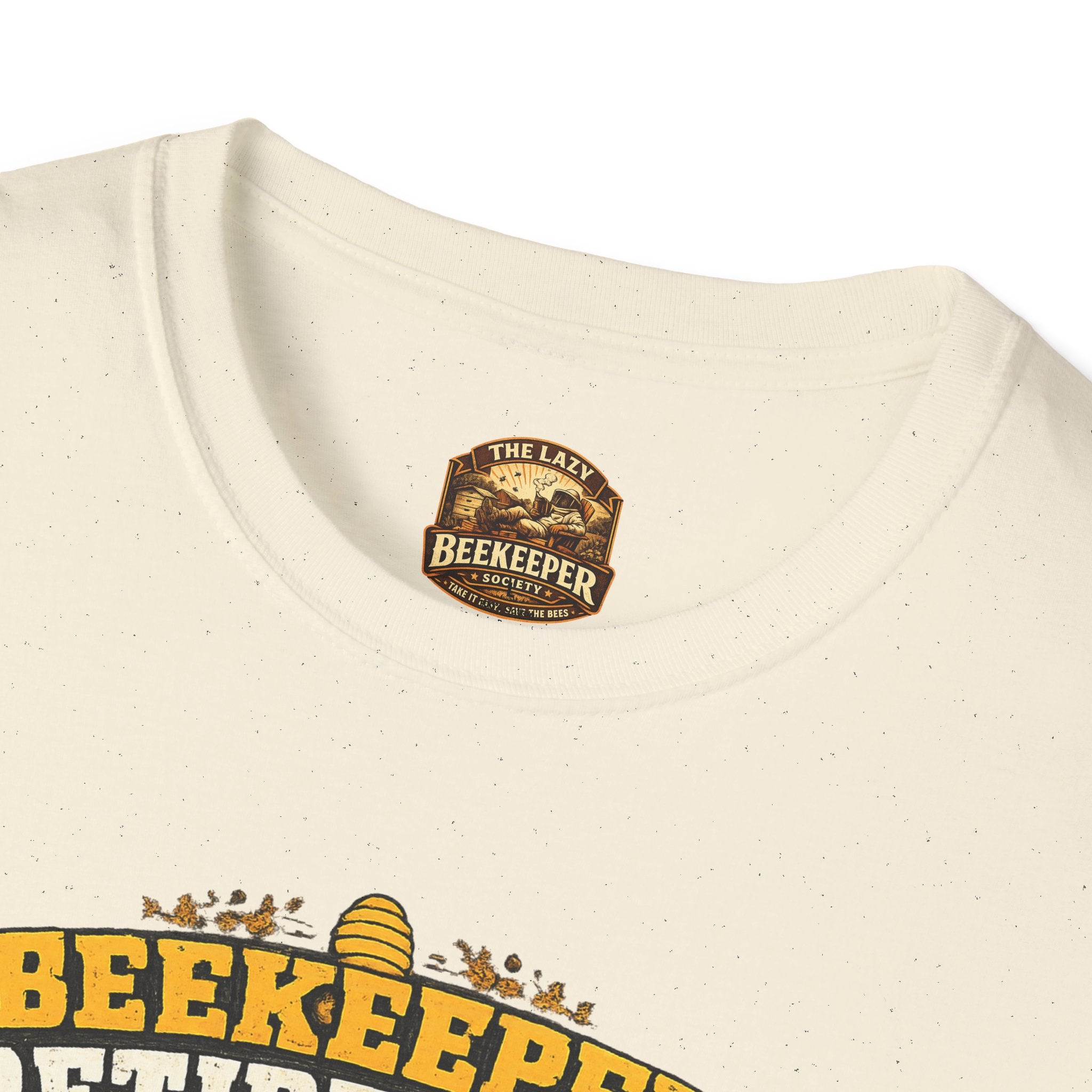 Beekeeper T-Shirt — "Retirement Plan Has Wings" Vintage Honey Farming Tee