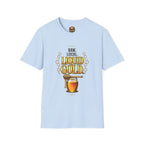 T-Shirt "Flüssiges Gold" – Grafik-T-Shirt "Roher Honig aus der Region"