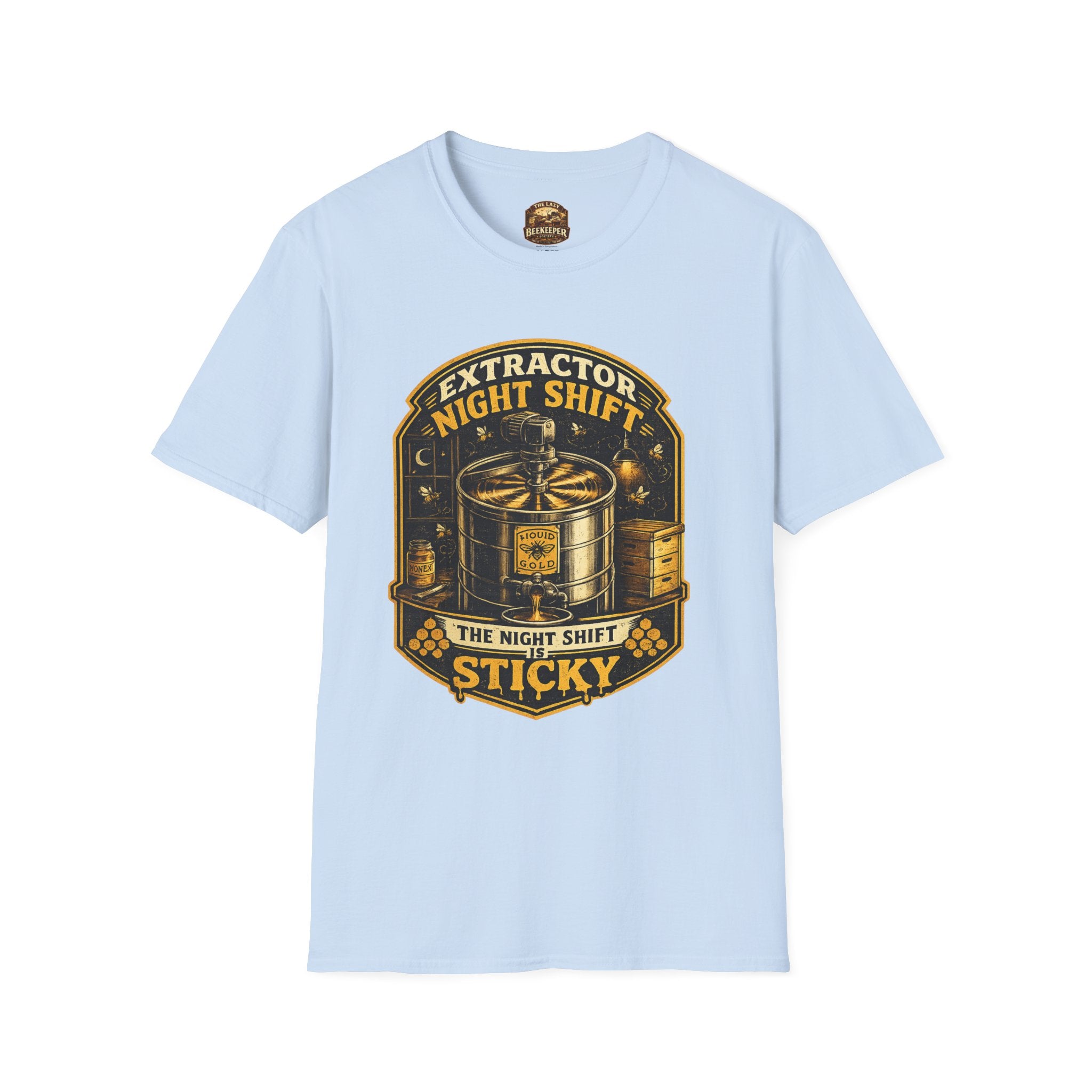 T-Shirt — "Extractor Night Shift" Cannabis Extractor Crew Tee