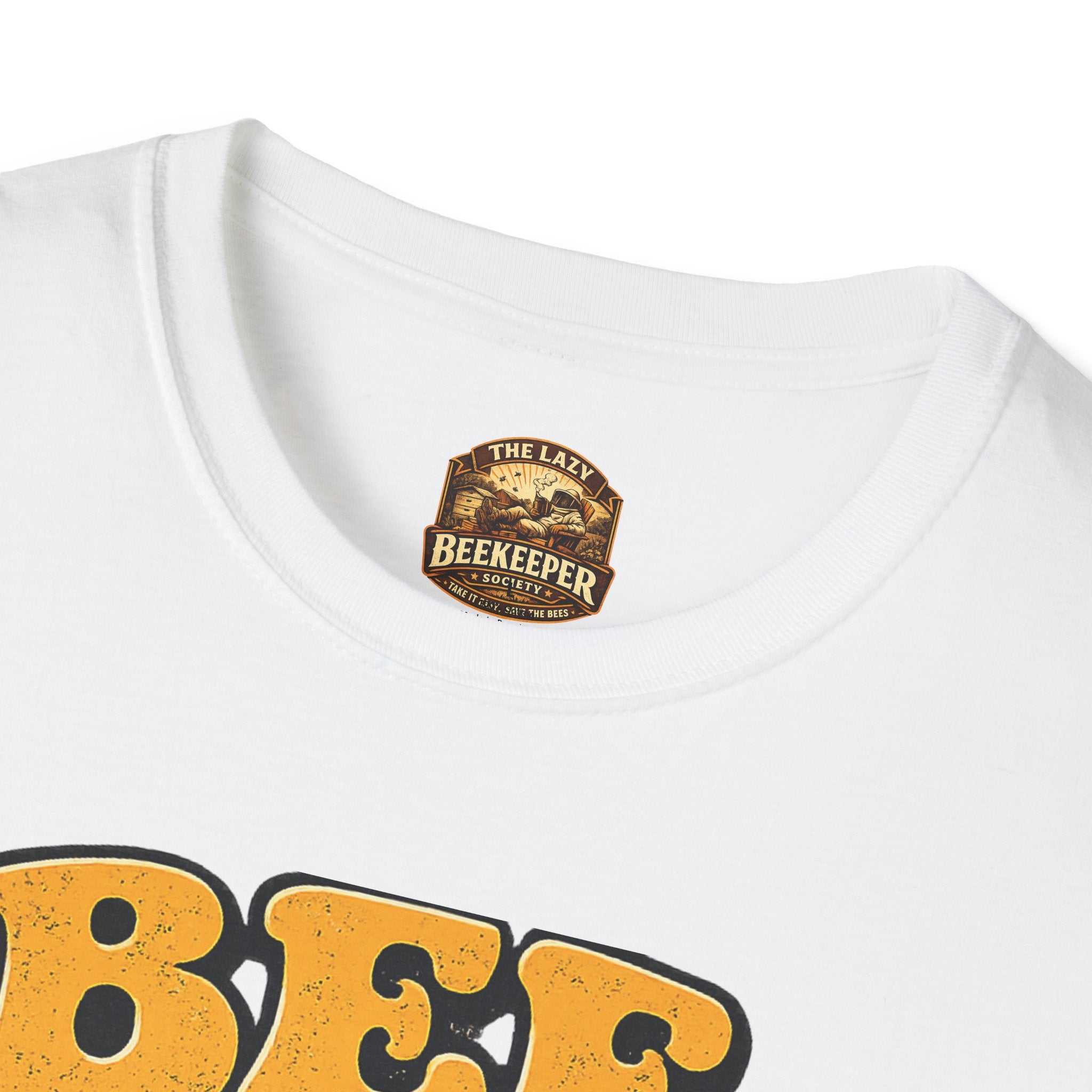 Bee Cool T‑Shirt — Vintage Retro Bee Graphic (“Bee Cool, Don’t Swarm”)