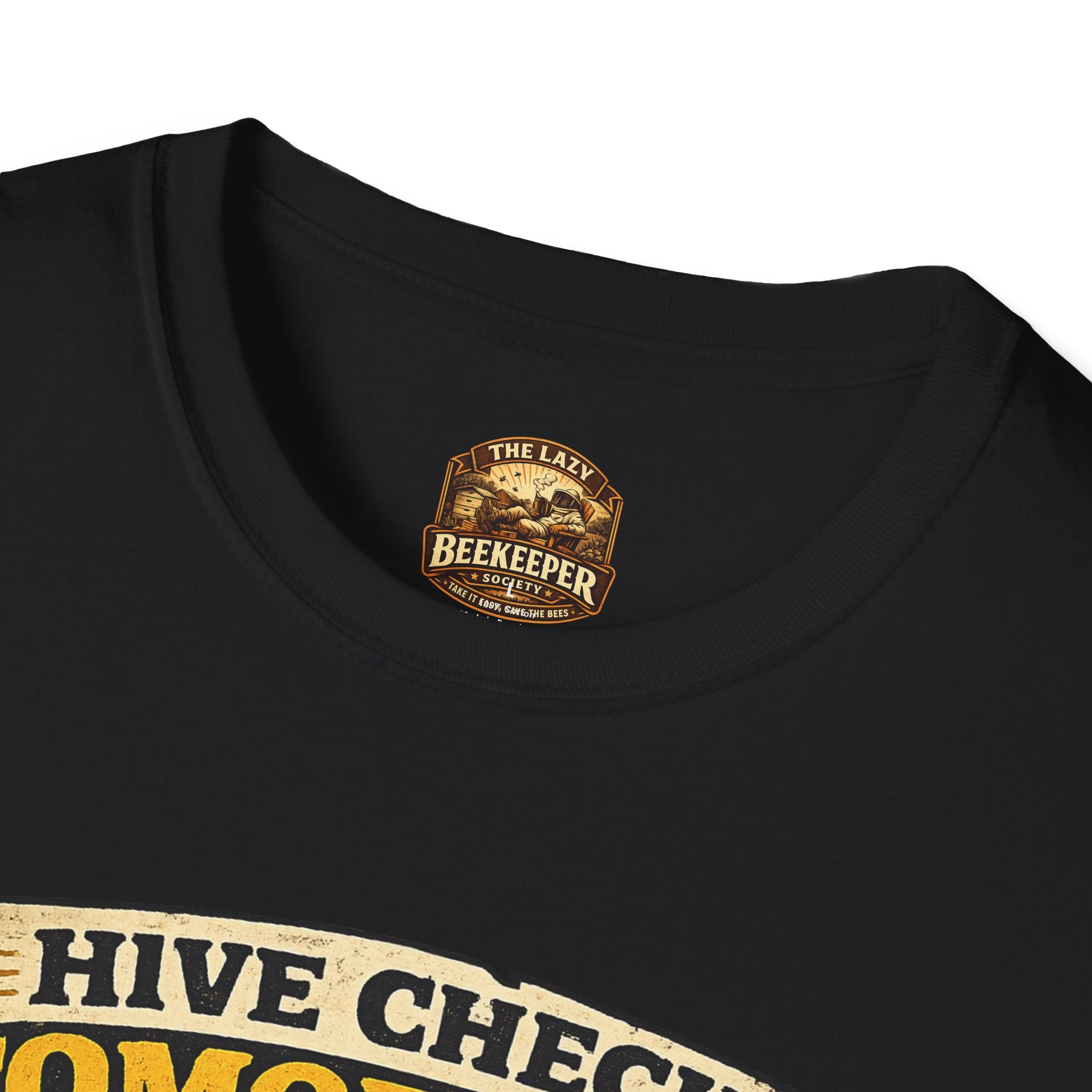 T-Shirt — "Hive Check Tomorrow" Bee To-Do List Vintage Graphic