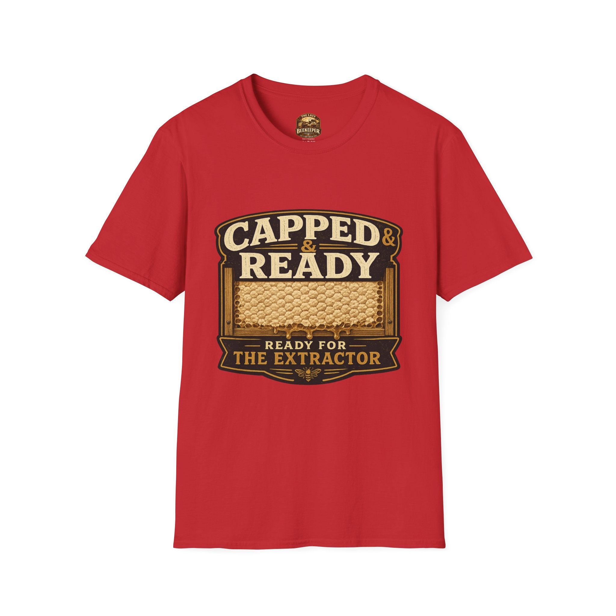 Capped & Ready T-Shirt — "Ready for the Extractor" Cannabis Vibe Tee