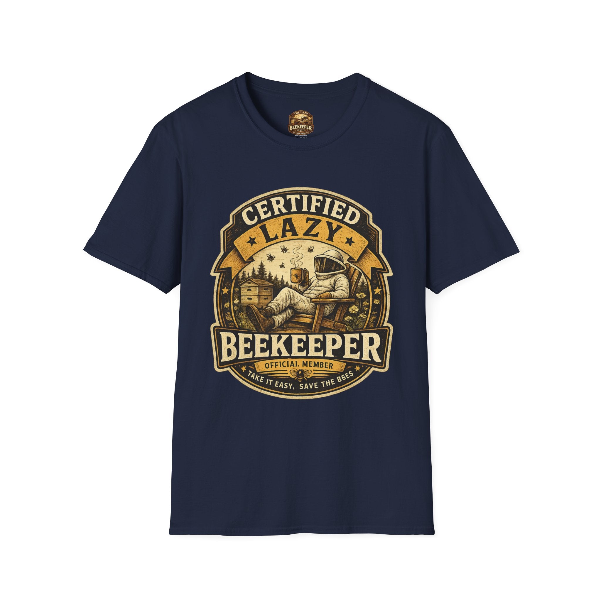 Certified Lazy Beekeeper T-Shirt