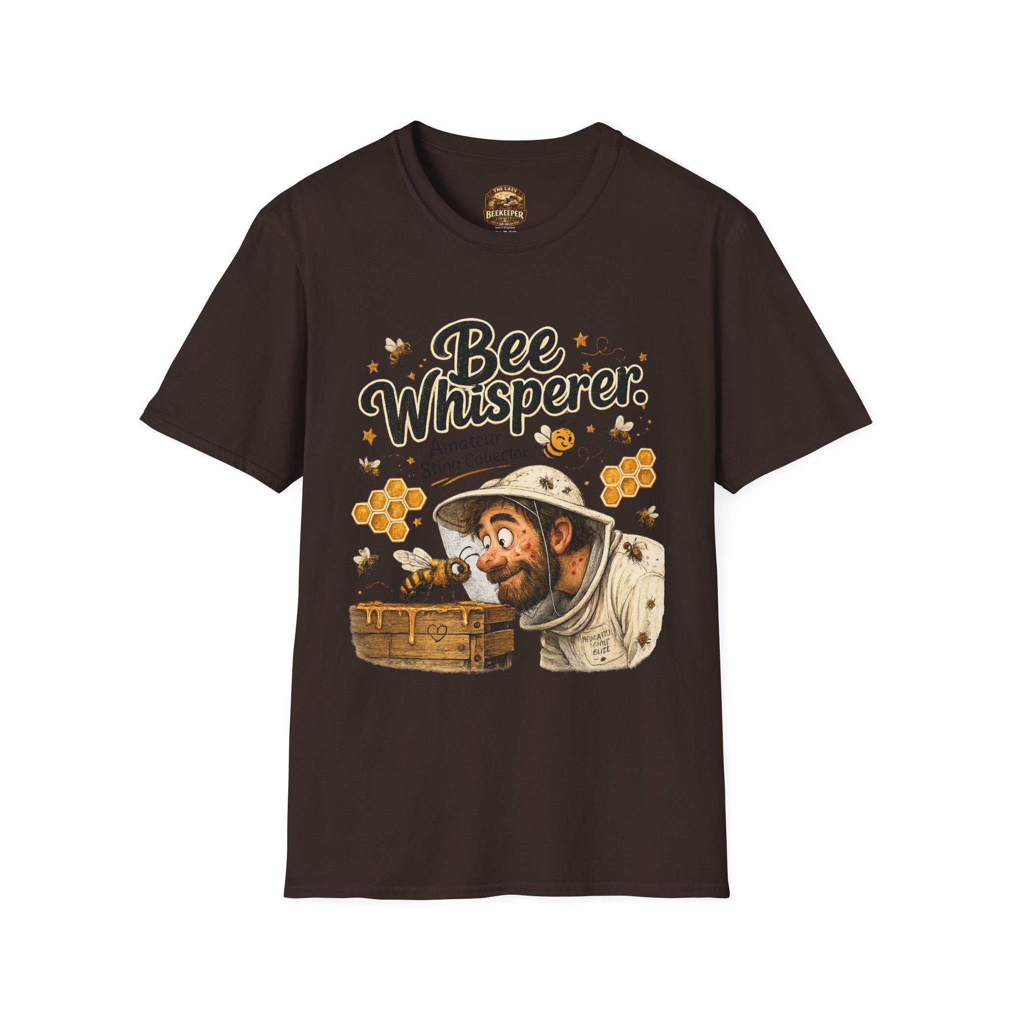 Bee Whisperer T-Shirt — Amateur Sting Conductor Beekeeper Tee