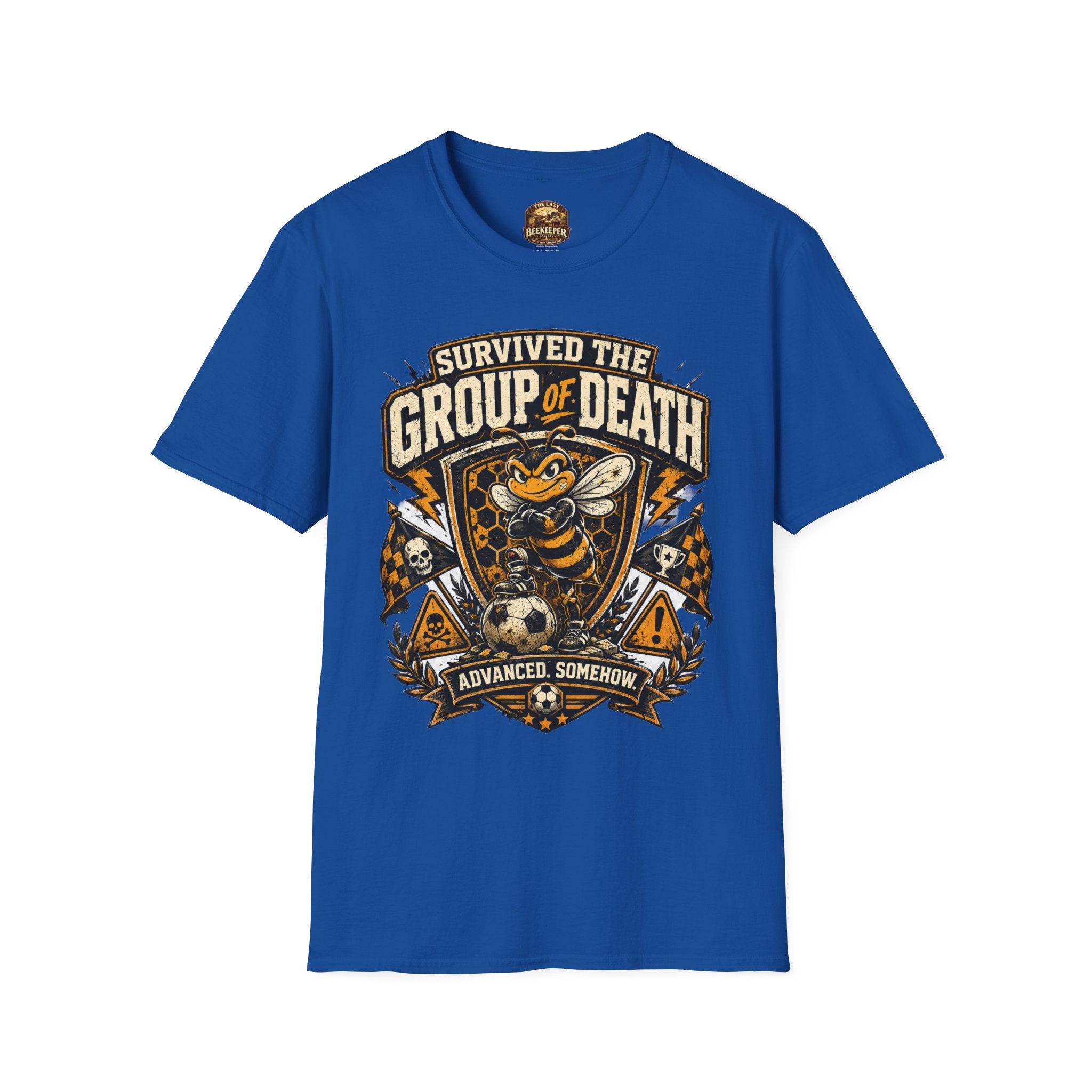 Group of Death Survivor T-Shirt — 'Survived the Group of Death' Soccer Tournament Shirt