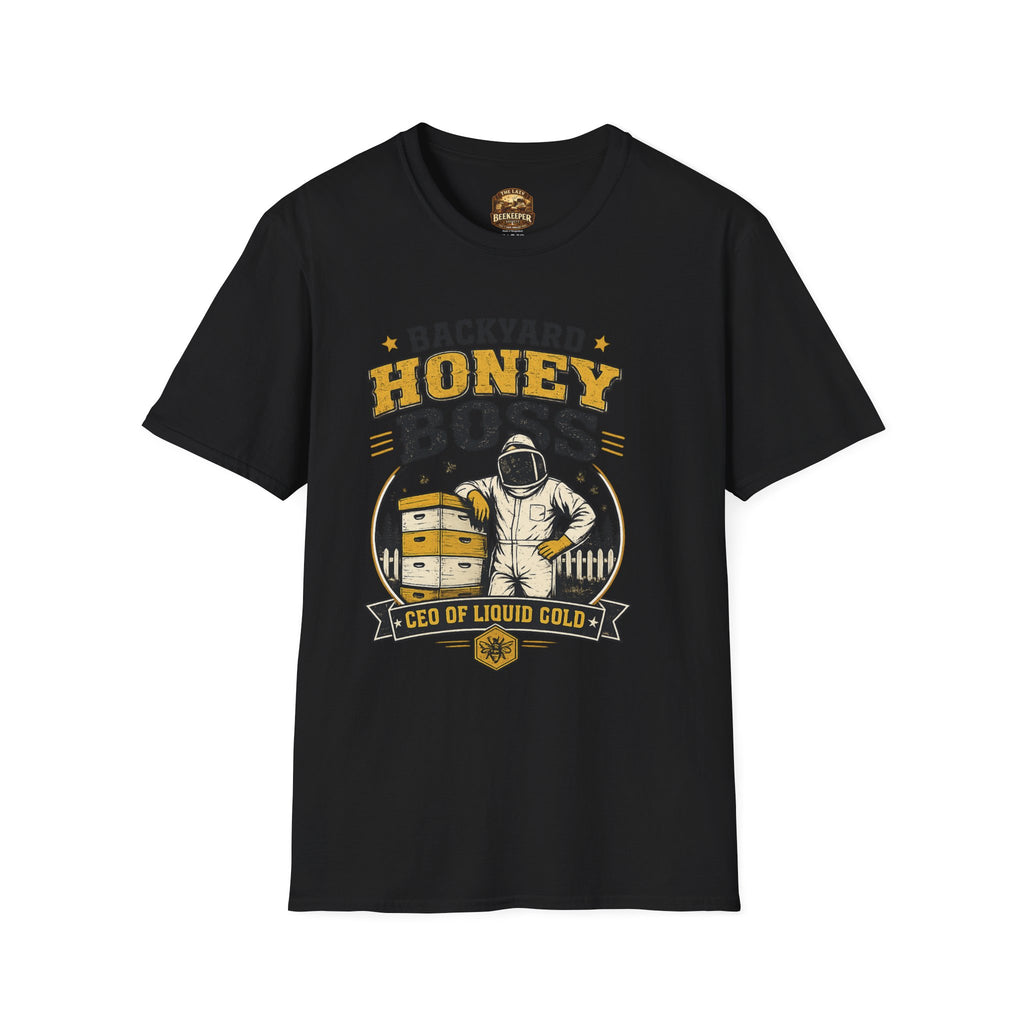 Backyard Honey Boss T-Shirt — Beekeeper Apiary Shirt