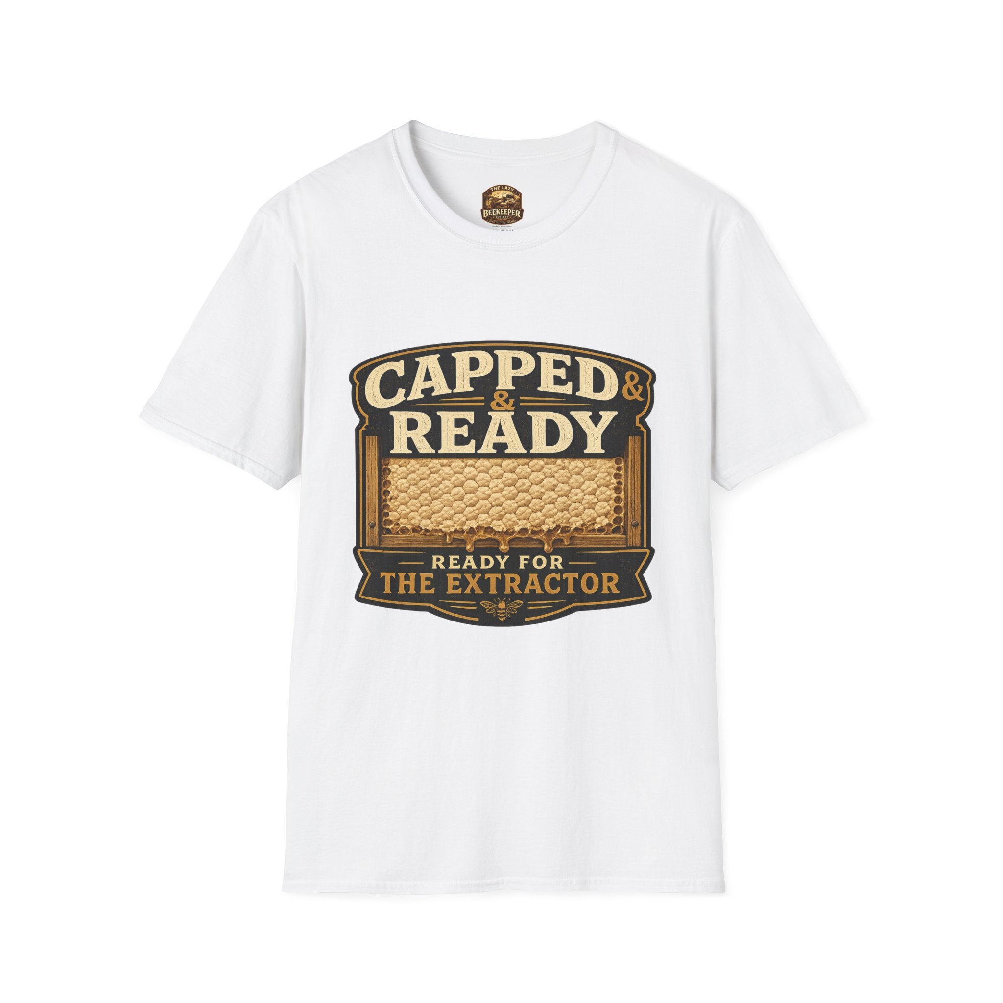 Capped & Ready T-Shirt — "Ready for the Extractor" Cannabis Vibe Tee