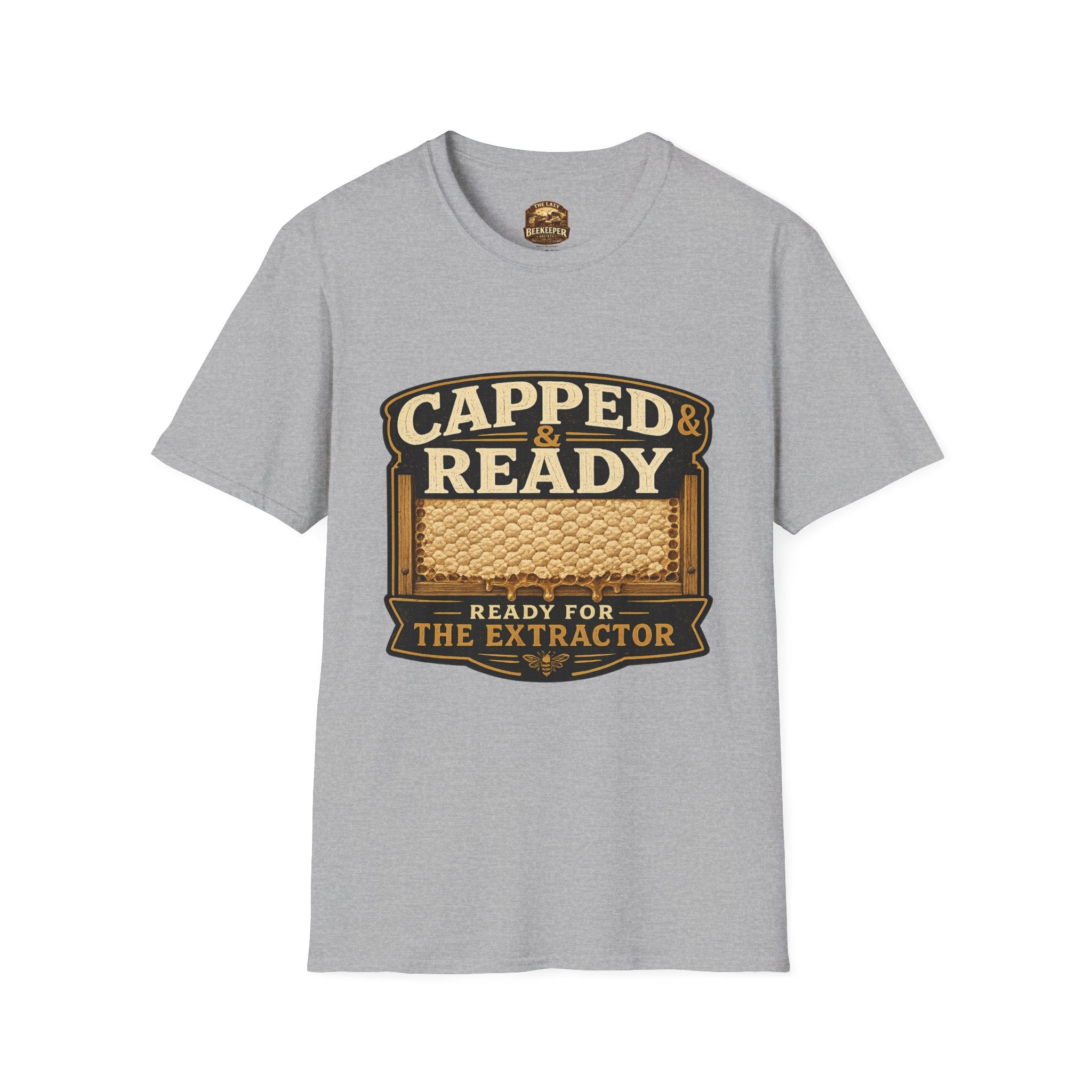 Capped & Ready T-Shirt — "Ready for the Extractor" Cannabis Vibe Tee
