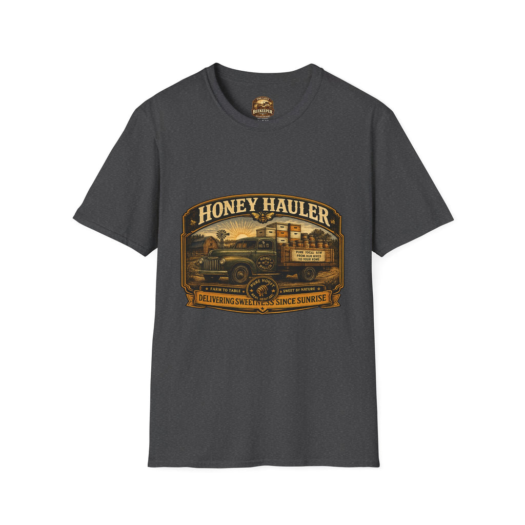 Honey Hauler Vintage Truck T-Shirt — Beekeeper Honey Harvest Tee