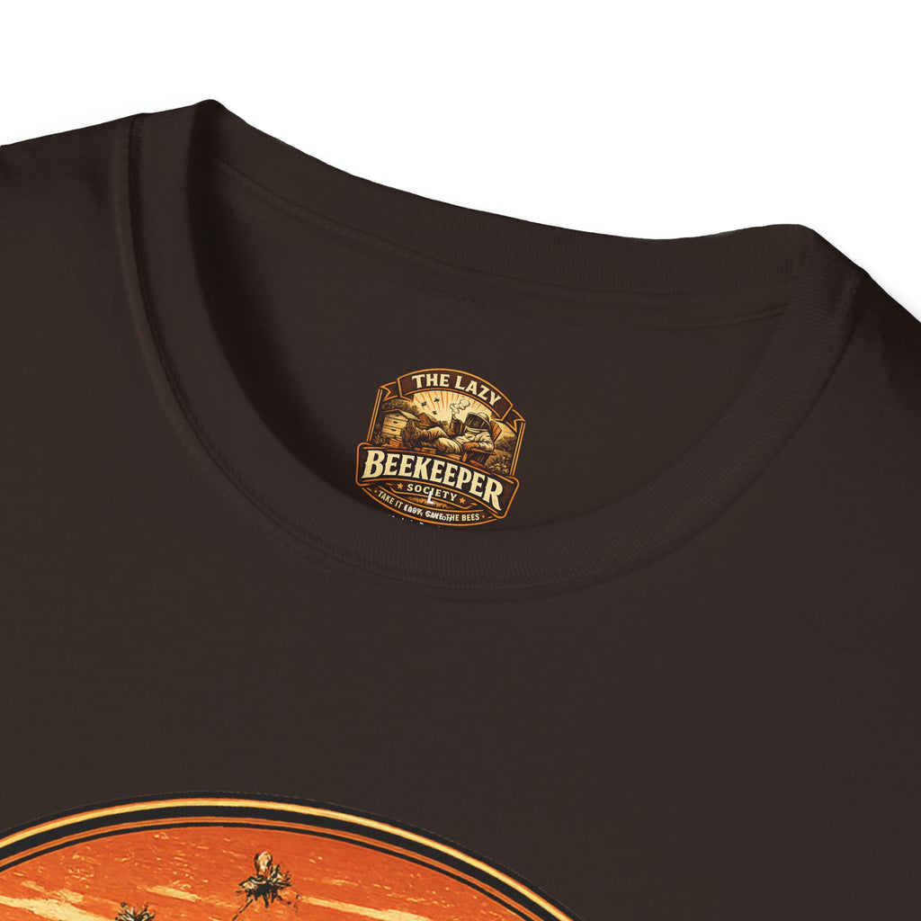 Bienenstock-Betreuer T-Shirt — Retro Imker Bienenbetreuer Grafik-T-Shirt