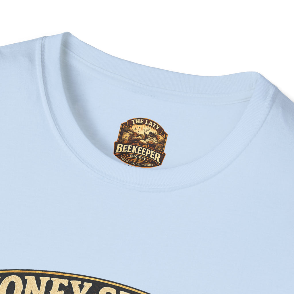 Honey Season Never Sleeps T-Shirt — Beekeeper Vintage Graphic Tee