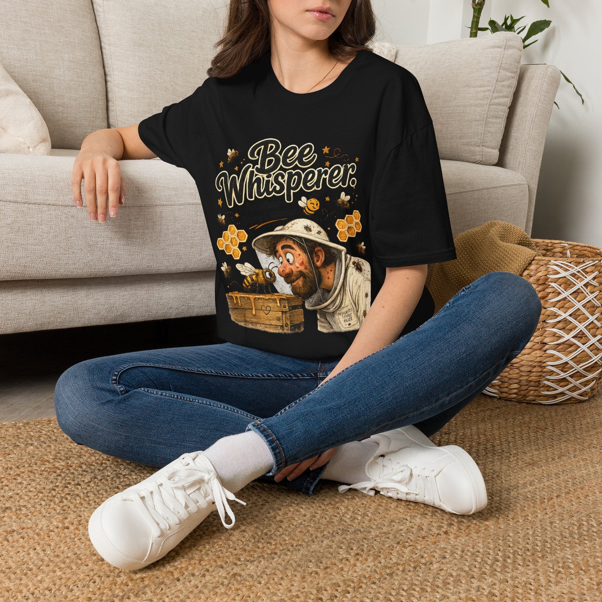 Bee Whisperer T-Shirt — Amateur Sting Conductor Beekeeper Tee