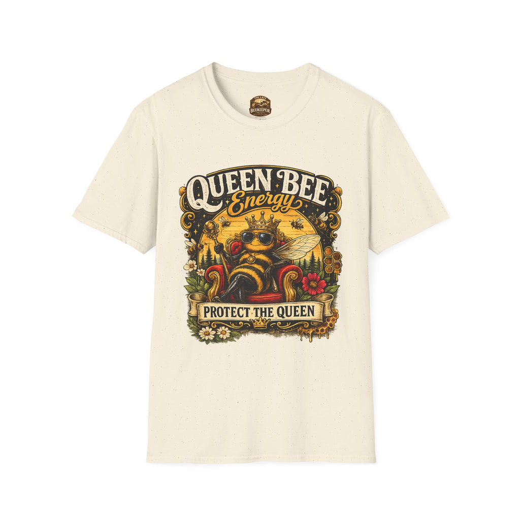 Queen Bee Energy T-Shirt — Protect the Queen Vintage Bee Graphic Tee