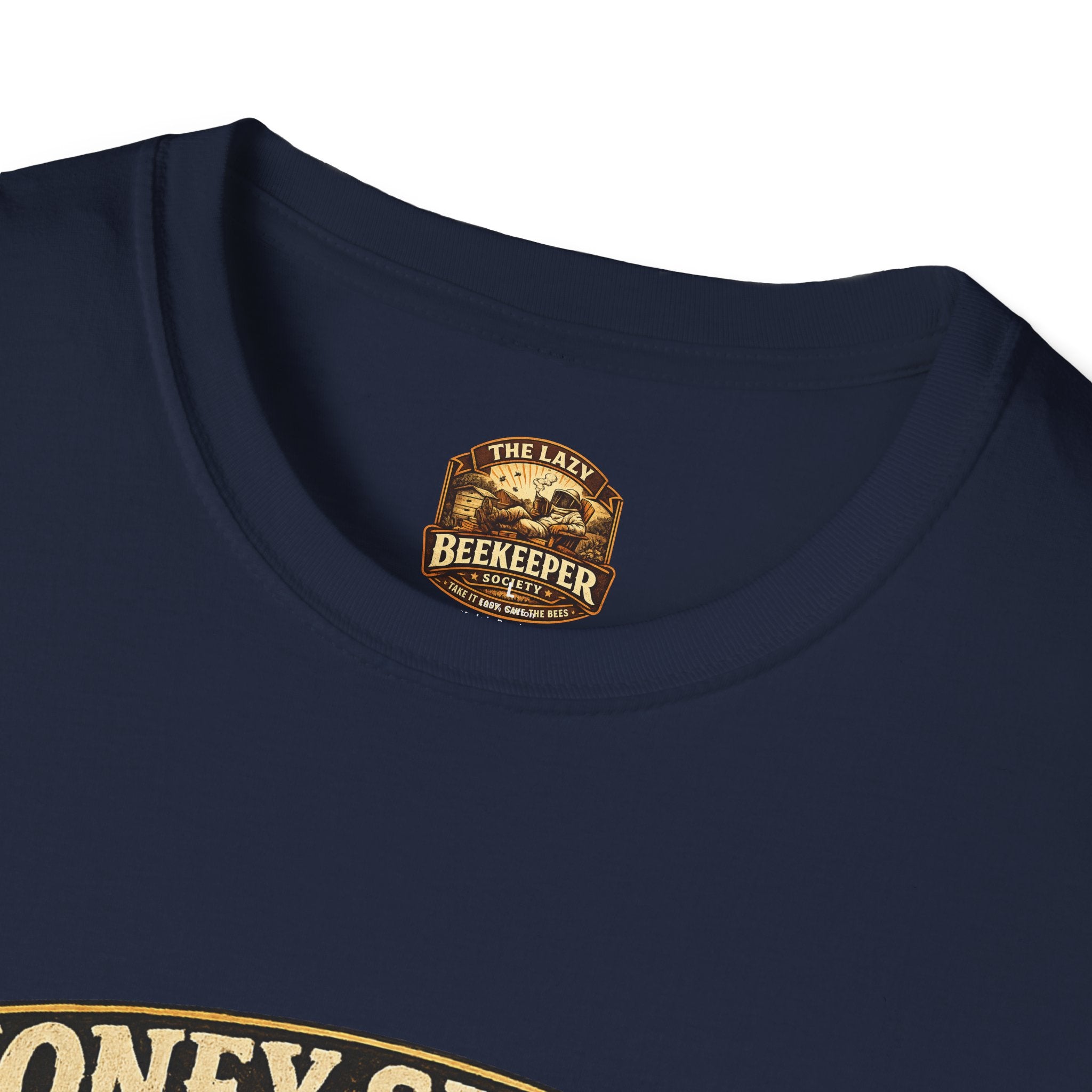 Honey Season Never Sleeps T-Shirt — Beekeeper Vintage Graphic Tee