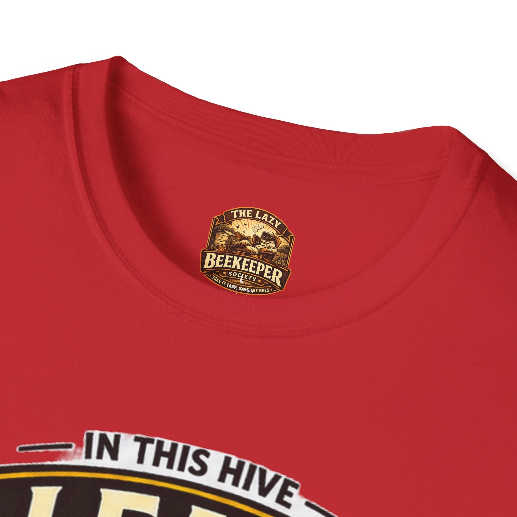 Lead the Hive T-Shirt — "In This Hive" Bee Leadership Graphic
