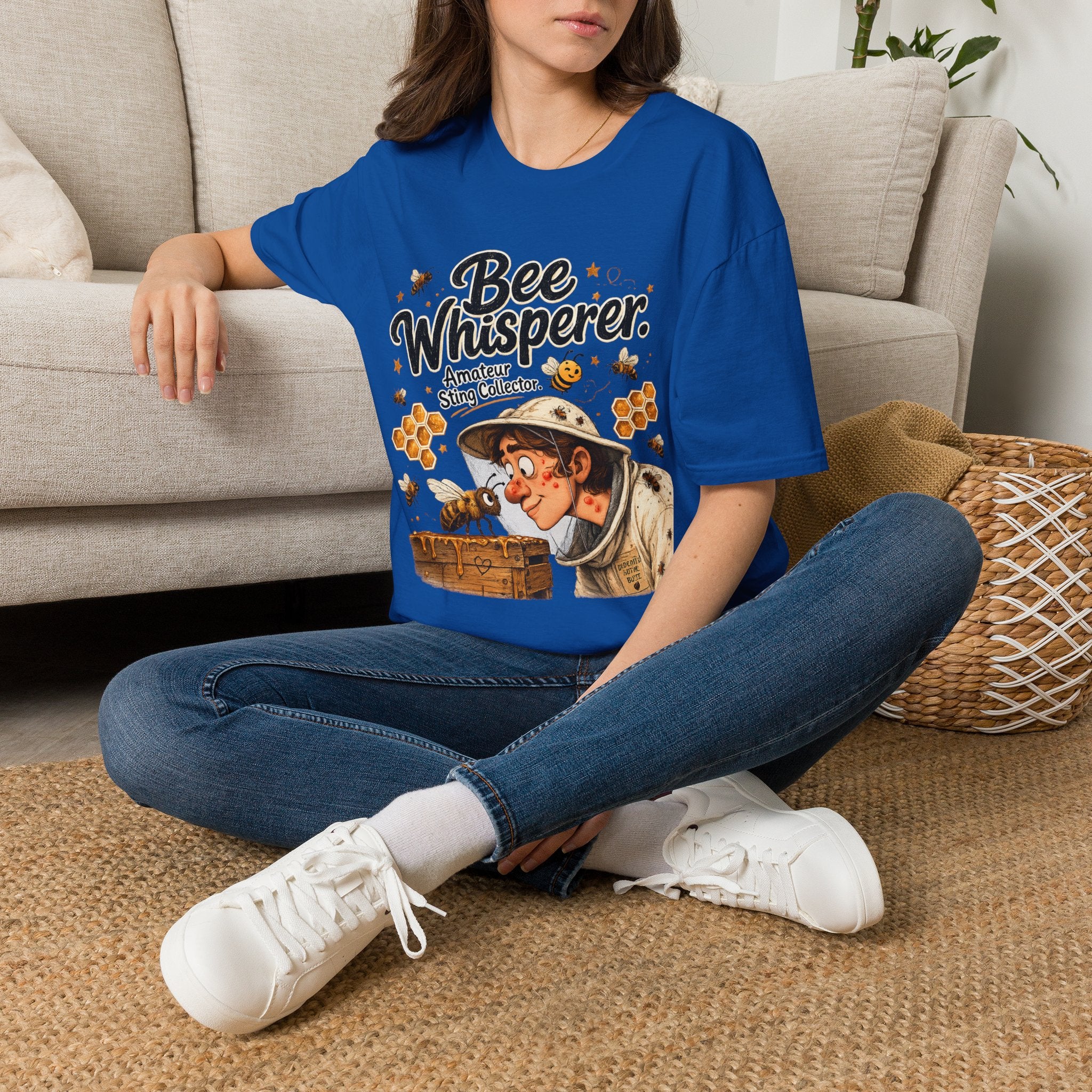 Bee Whisperer T‑Shirt — Amateur Sting Collector Beekeeper Shirt