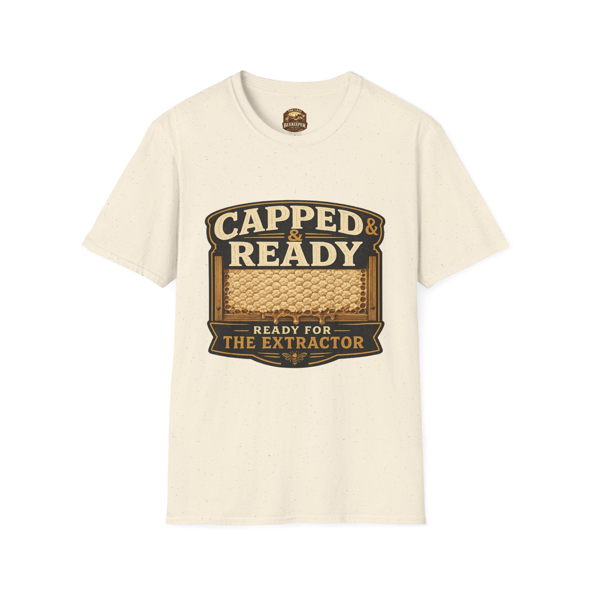 Capped & Ready T-Shirt — "Ready for the Extractor" Cannabis Vibe Tee