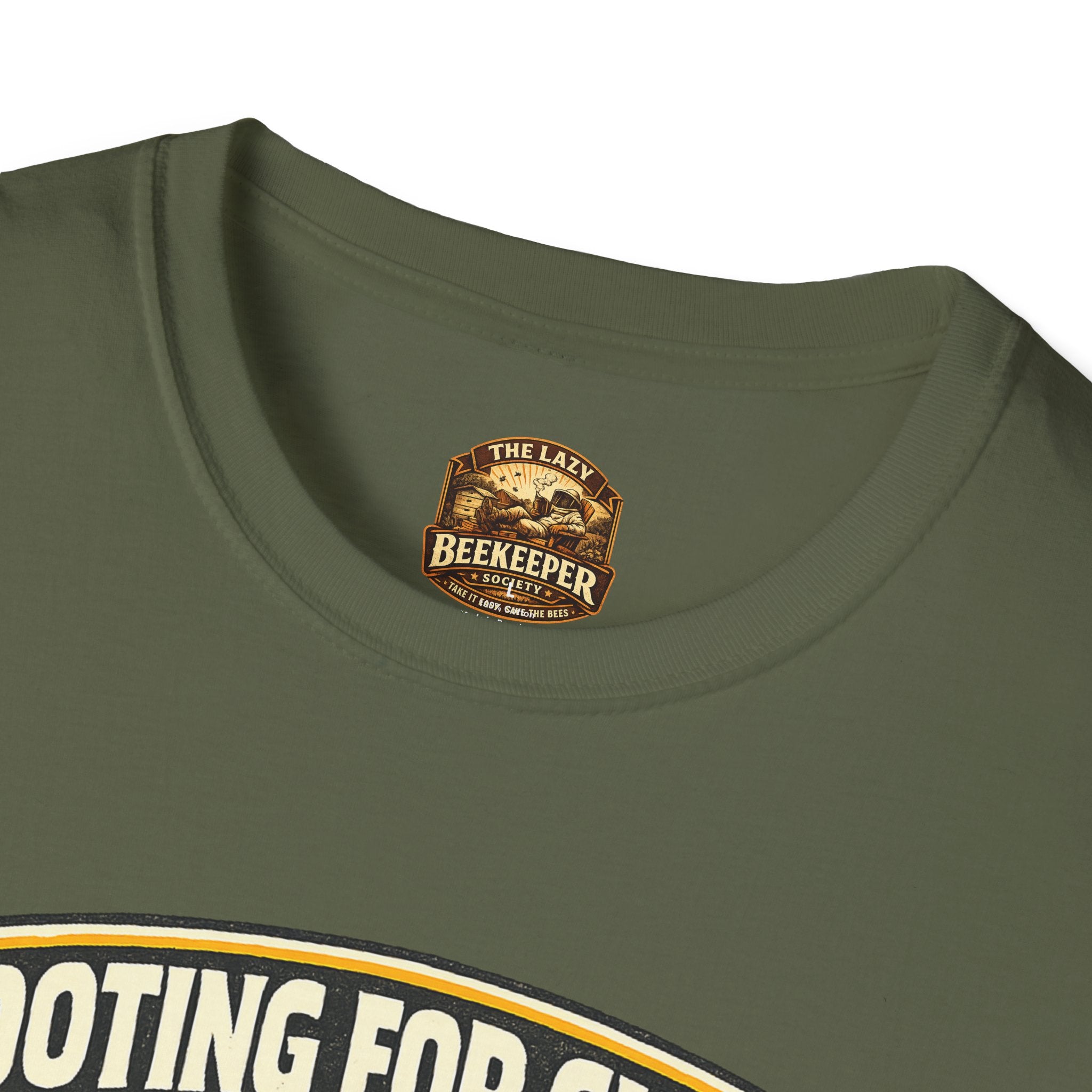 T-Shirt — "Rooting for Chaos" Bee Graphic Tee (That the Bracket Burn)