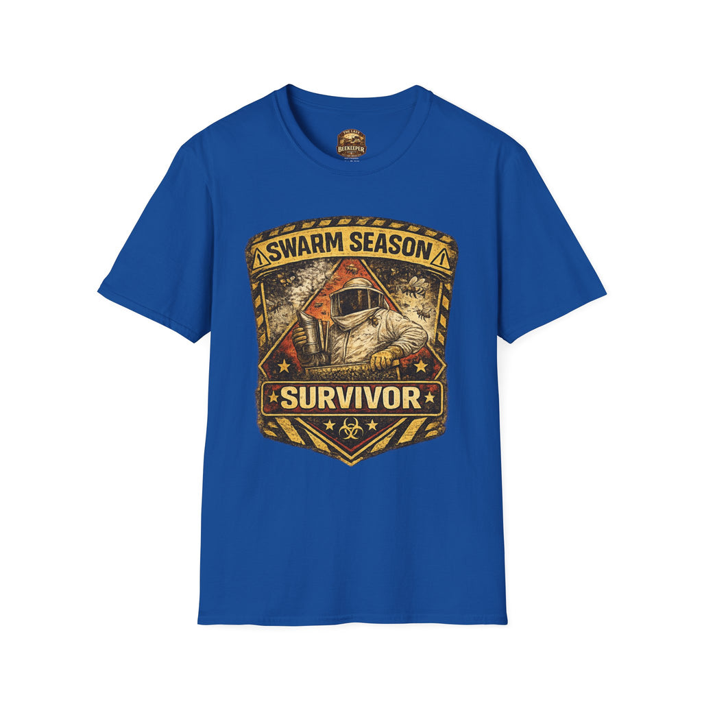Schwarm-Saison-Überlebender T-Shirt – Vintage Schädlingsbekämpfung Imker T-Shirt
