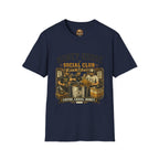 Honey House Social Club T-Shirt — Vintage Coffee & Honey Café Tee