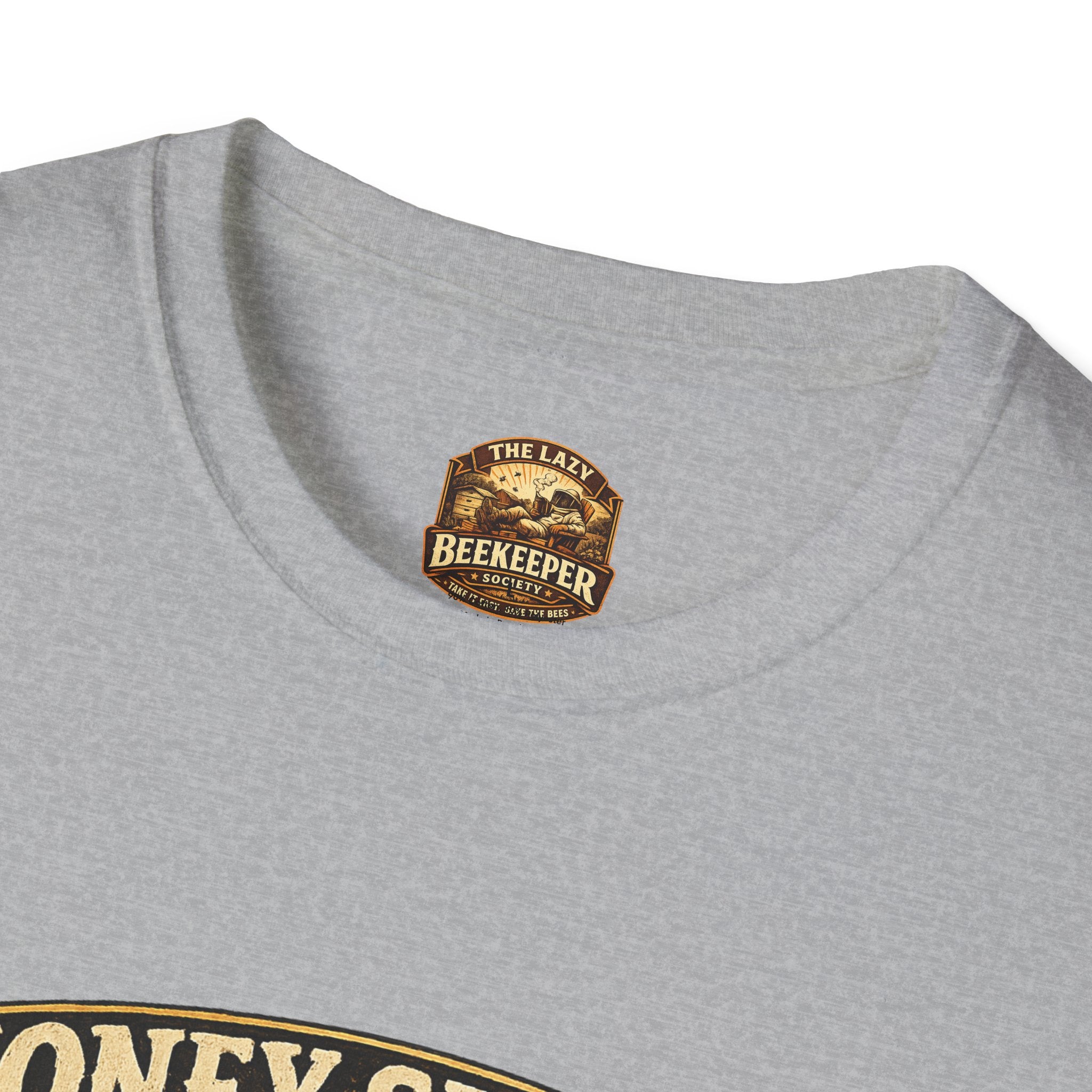 Honey Season Never Sleeps T-Shirt — Beekeeper Vintage Graphic Tee